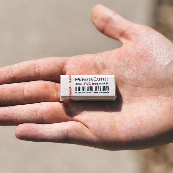 Faber-Castell WHITE PVC FREE ERASER